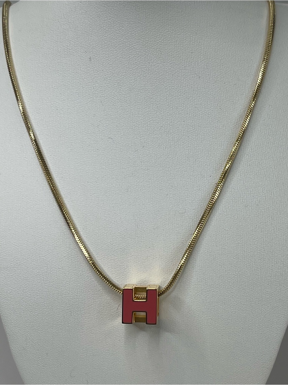 Hermès Mini Pop H pendant with unbranded chain - Picture 2 of 10